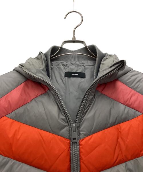 DIESEL（ディーゼル）DIESEL (ディーゼル) ナイロンジャケット ライトグレー サイズ:SIZE Sの古着・服飾アイテム