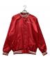 Candinal（-）の古着「スタジアムジャケット」｜レッド