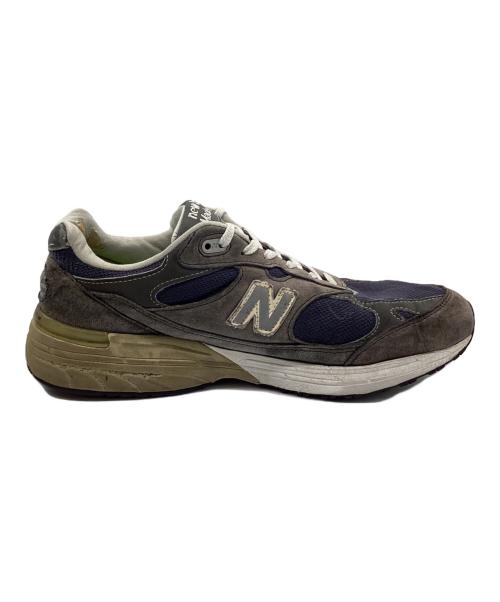 NEW BALANCE（ニューバランス）NEW BALANCE (ニューバランス) ローカットスニーカー 	New Balance 993 MiUSA Black グレー サイズ:SIZE 27.5cmの古着・服飾アイテム