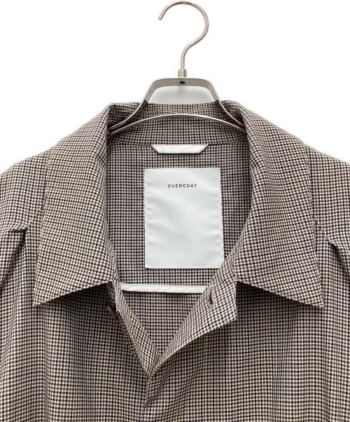OVERCOAT（オーバーコート）OVERCOAT (オーバーコート) ロングコート ベージュ サイズ:SIZE Mの古着・服飾アイテム