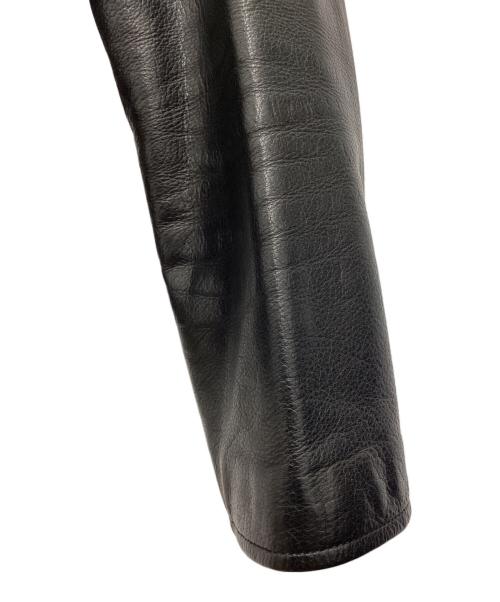 beautiful people（ビューティフルピープル）beautiful people (ビューティフルピープル) UNITED ARROWS (ユナイテッドアローズ) ダブルライダースジャケット ブラック サイズ:SIZE 140の古着・服飾アイテム