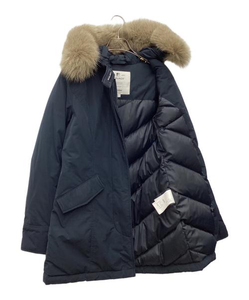 WOOLRICH（ウールリッチ）WOOLRICH (ウールリッチ) JOURNAL STANDARD relume (ジャーナルスタンダード レリューム) ダウンコート ネイビー サイズ:SIZE XSの古着・服飾アイテム