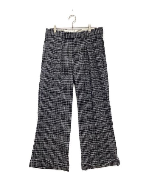 m's braque（エムズブラック）M'S BRAQUE (エムズブラック) ウールパンツ グレー サイズ:SIZE 38の古着・服飾アイテム