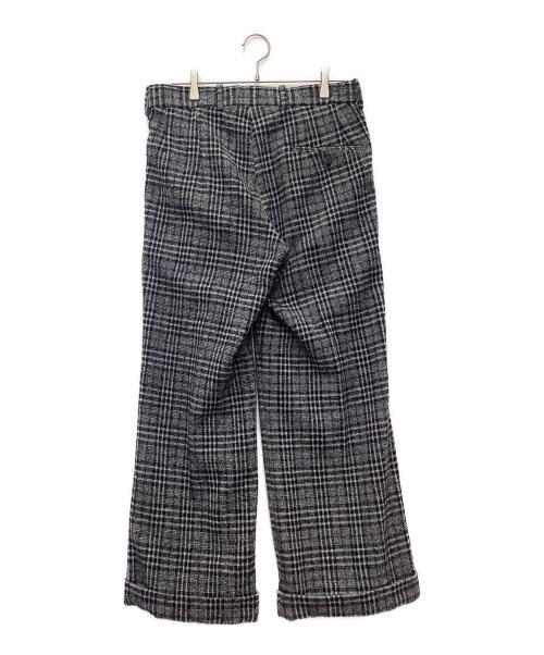 m's braque（エムズブラック）M'S BRAQUE (エムズブラック) ウールパンツ グレー サイズ:SIZE 38の古着・服飾アイテム