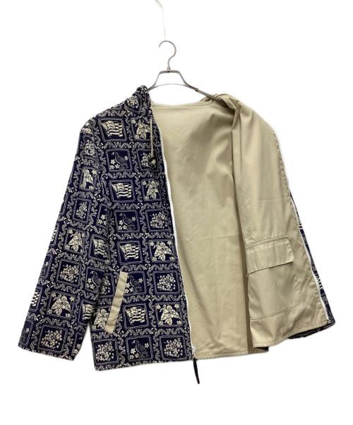 reyn spooner（レイン スプナー）reyn spooner (レイン スプナー) リバーシブルジャケット 90s ネイビー×ベージュ サイズ:SIZE Lの古着・服飾アイテム
