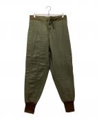 --）の古着「M-60 ライナーパンツ ミリタリーパンツ 70S」｜グリーン
