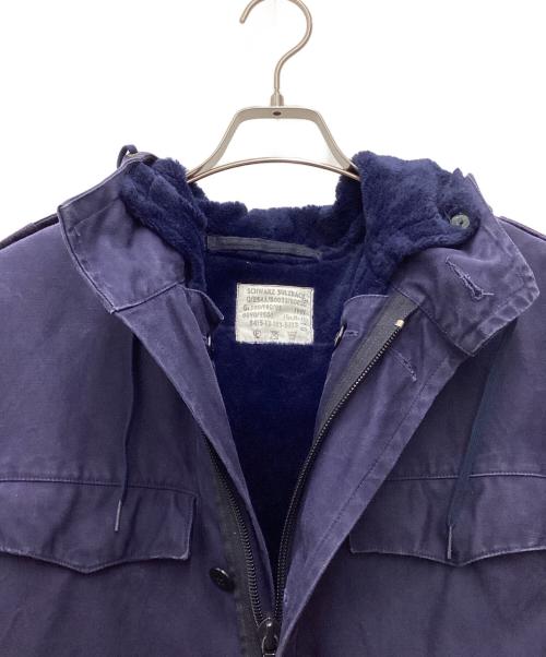 A. SCHWARZ SULZBACH（-）A. SCHWARZ SULZBACH (-) モッズコート ネイビー サイズ:SIZE Lの古着・服飾アイテム