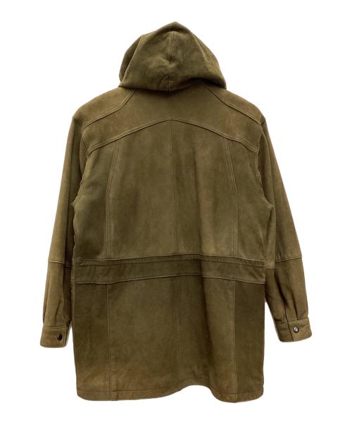 VENETTI（-）VENETTI (-) レザーコート オリーブ サイズ:SIZE Lの古着・服飾アイテム