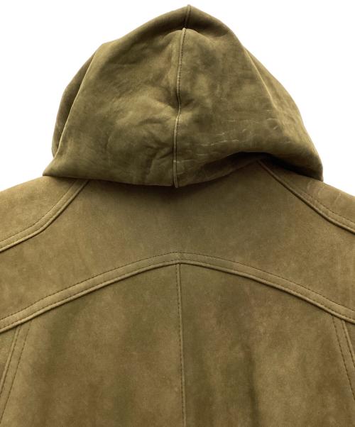 VENETTI（-）VENETTI (-) レザーコート オリーブ サイズ:SIZE Lの古着・服飾アイテム