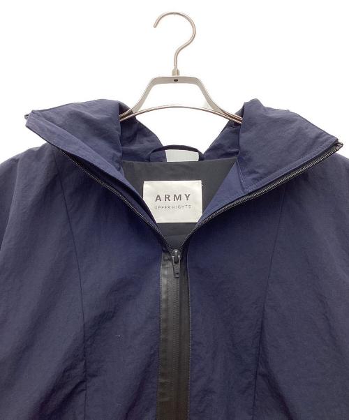 THE BIGINNERS ARMY upper hights（-）THE BIGINNERS ARMY upper hights (-) ナイロンコート ネイビー サイズ:SIZE Mの古着・服飾アイテム