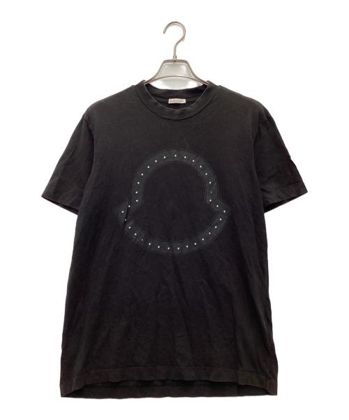 MONCLER（モンクレール）MONCLER (モンクレール) 半袖Tシャツ ブラック サイズ:SIZE Mの古着・服飾アイテム