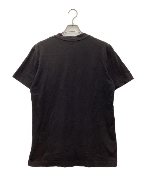 MONCLER（モンクレール）MONCLER (モンクレール) 半袖Tシャツ ブラック サイズ:SIZE Mの古着・服飾アイテム