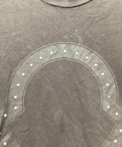 MONCLER（モンクレール）MONCLER (モンクレール) 半袖Tシャツ ブラック サイズ:SIZE Mの古着・服飾アイテム