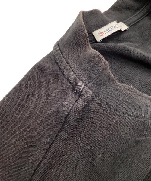 MONCLER（モンクレール）MONCLER (モンクレール) 半袖Tシャツ ブラック サイズ:SIZE Mの古着・服飾アイテム
