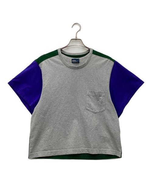 KOLOR（カラー）KOLOR (カラー) ハード天竺 半袖Tシャツ マルチカラー サイズ:SIZE 2の古着・服飾アイテム