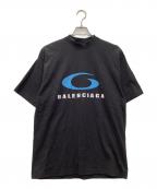 BALENCIAGAバレンシアガ）の古着「Loop Sports Icon 半袖Tシャツ」｜ブラック