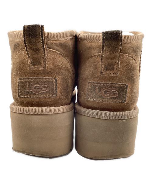 UGG（アグ）UGG (アグ) Classic Ultra Mini Platform ムートンブーツ ブラウン サイズ:SIZE 24cmの古着・服飾アイテム