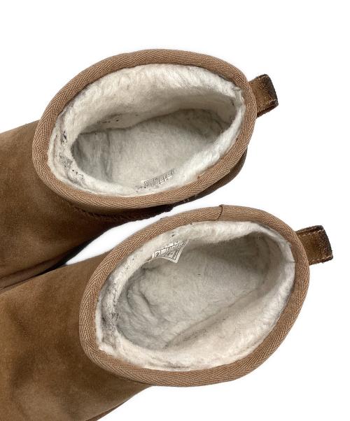 UGG（アグ）UGG (アグ) Classic Ultra Mini Platform ムートンブーツ ブラウン サイズ:SIZE 24cmの古着・服飾アイテム