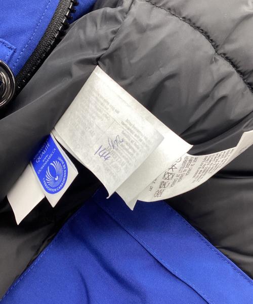 CANADA GOOSE（カナダグース）CANADA GOOSE (カナダグース) JASPER PARKA ダウンコート ブルー サイズ:SIZE Lの古着・服飾アイテム