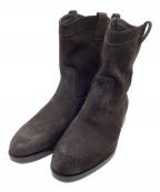 EDIFICEエディフィス）の古着「ペコスブーツ」｜ブラウン