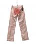 DIESEL (ディーゼル) ストレートパンツ 未使用品 レッド サイズ:SIZE W27 未使用品：5000円