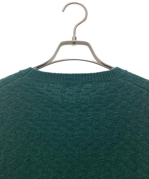 Zanone（ザノーネ）Zanone (ザノーネ) 薄手ニット グリーン サイズ:SIZE 46の古着・服飾アイテム
