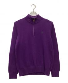 POLO RALPH LAUREN（ポロ・ラルフローレン）の古着「厚手ニット 90s」｜パープル