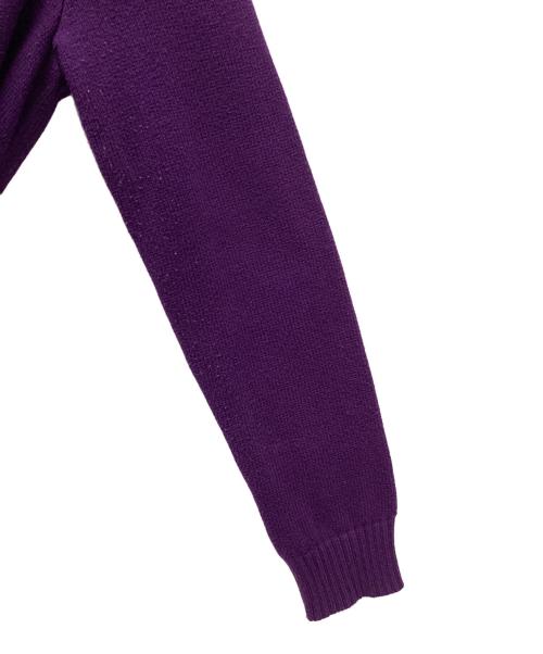 POLO RALPH LAUREN（ポロ・ラルフローレン）POLO RALPH LAUREN (ポロ・ラルフローレン) 厚手ニット 90s パープル サイズ:SIZE Sの古着・服飾アイテム