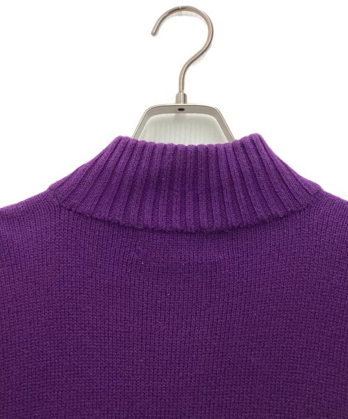 POLO RALPH LAUREN（ポロ・ラルフローレン）POLO RALPH LAUREN (ポロ・ラルフローレン) 厚手ニット 90s パープル サイズ:SIZE Sの古着・服飾アイテム