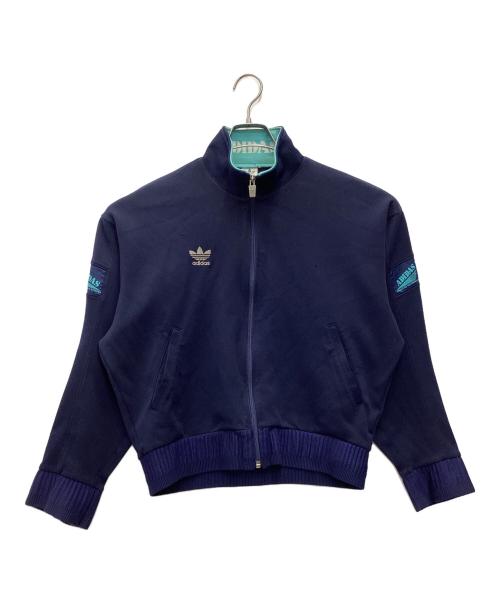 adidas（アディダス）adidas (アディダス) トラックジャケット デサント 80s ネイビー サイズ:SIZE Lの古着・服飾アイテム