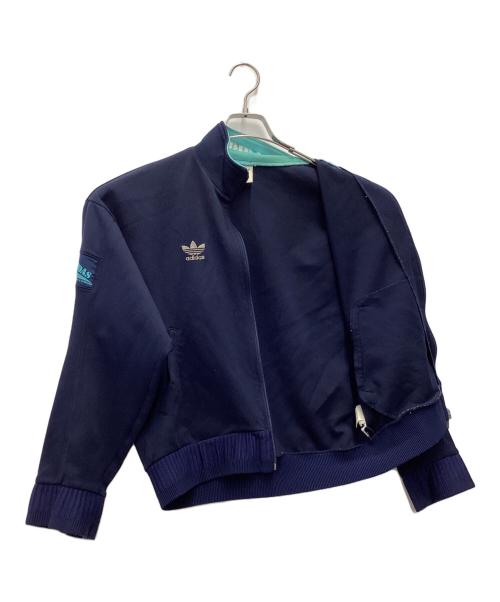 adidas（アディダス）adidas (アディダス) トラックジャケット デサント 80s ネイビー サイズ:SIZE Lの古着・服飾アイテム