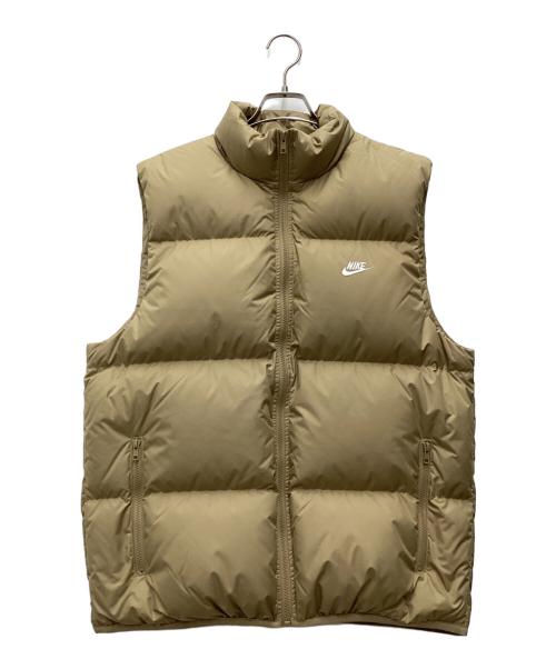 NIKE（ナイキ）NIKE (ナイキ) 中綿ベスト カーキ サイズ:SIZE Lの古着・服飾アイテム