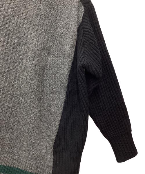 KOLOR（カラー）KOLOR (カラー) クレイジーパターンニット 厚手ニット マルチカラー サイズ:ONE SIZEの古着・服飾アイテム