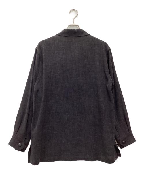 BURBERRY LONDON（バーバリーロンドン）BURBERRY LONDON (バーバリーロンドン) リネン混ジャケット グレー サイズ:SIZE Mの古着・服飾アイテム