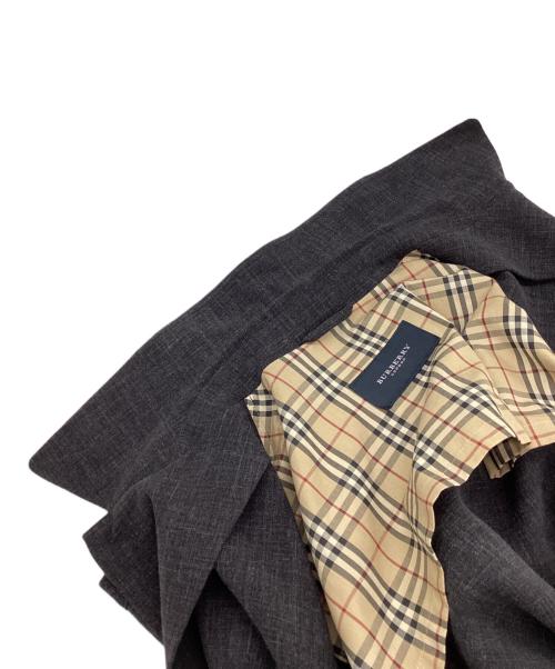 BURBERRY LONDON（バーバリーロンドン）BURBERRY LONDON (バーバリーロンドン) リネン混ジャケット グレー サイズ:SIZE Mの古着・服飾アイテム