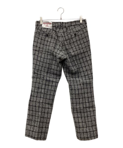 EDIFICE（エディフィス）EDIFICE (エディフィス) Harris Tweed (ハリスツイード) ウールスラックス グレー サイズ:SIZE 46の古着・服飾アイテム
