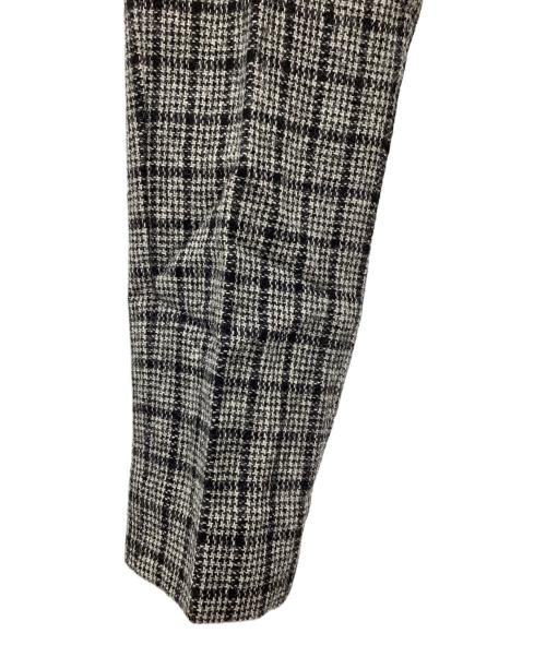 EDIFICE（エディフィス）EDIFICE (エディフィス) Harris Tweed (ハリスツイード) ウールスラックス グレー サイズ:SIZE 46の古着・服飾アイテム