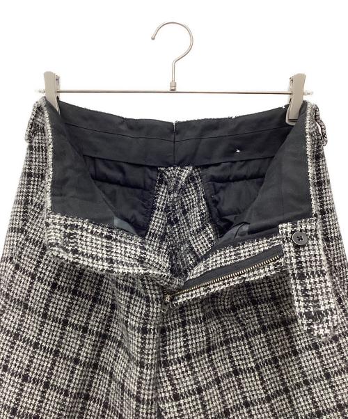EDIFICE（エディフィス）EDIFICE (エディフィス) Harris Tweed (ハリスツイード) ウールスラックス グレー サイズ:SIZE 46の古着・服飾アイテム