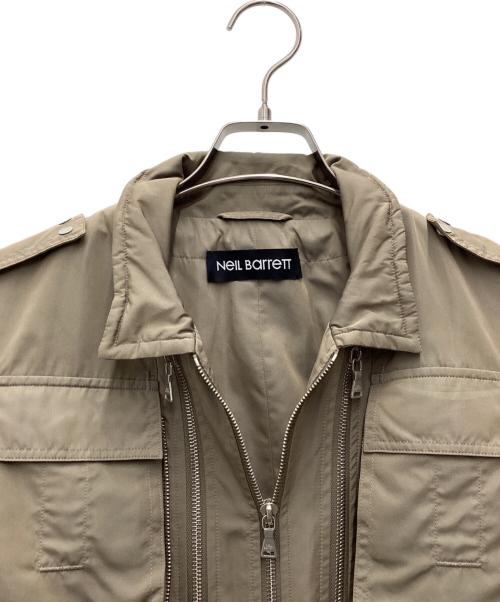 NEIL BARRETT（ニールバレット）NEIL BARRETT (ニールバレット) ブルゾン ベージュ サイズ:SIZE Sの古着・服飾アイテム