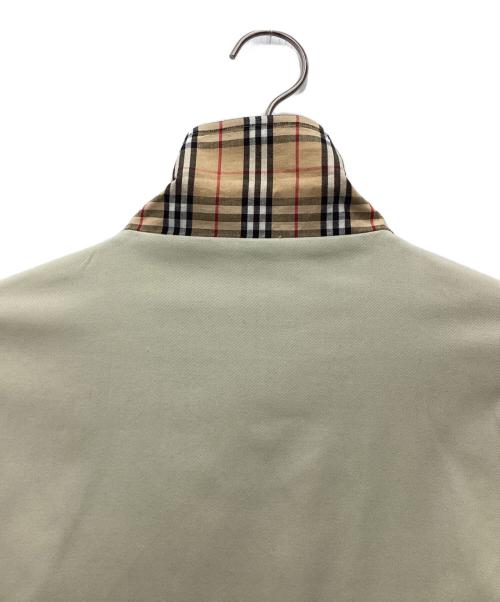 BURBERRY LONDON（バーバリーロンドン）BURBERRY LONDON (バーバリーロンドン) リバーシブルハリントンジャケット ベージュ サイズ:SIZE Sの古着・服飾アイテム