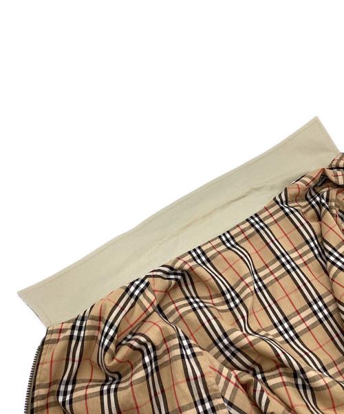 BURBERRY LONDON（バーバリーロンドン）BURBERRY LONDON (バーバリーロンドン) リバーシブルハリントンジャケット ベージュ サイズ:SIZE Sの古着・服飾アイテム