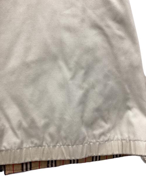 BURBERRY LONDON（バーバリーロンドン）BURBERRY LONDON (バーバリーロンドン) リバーシブルハリントンジャケット ベージュ サイズ:SIZE Sの古着・服飾アイテム