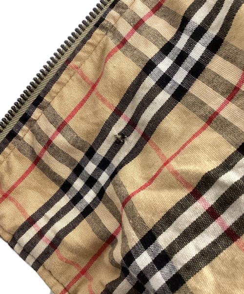 BURBERRY LONDON（バーバリーロンドン）BURBERRY LONDON (バーバリーロンドン) リバーシブルハリントンジャケット ベージュ サイズ:SIZE Sの古着・服飾アイテム