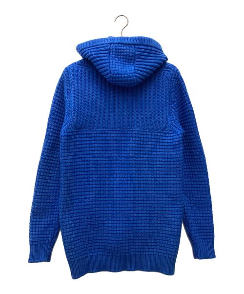 Bark（バーク）BARK (バーク) ニットジャケット ブルー サイズ:SIZE Sの古着・服飾アイテム
