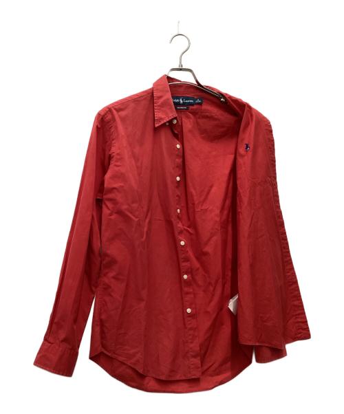 POLO RALPH LAUREN（ポロ・ラルフローレン）POLO RALPH LAUREN (ポロ・ラルフローレン) ボタンダウンシャツ レッド サイズ:SIZE Mの古着・服飾アイテム