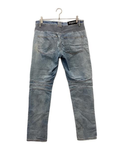 BALMAIN（バルマン）BALMAIN (バルマン) デニムパンツ スカイブルー サイズ:SIZE 不明の古着・服飾アイテム