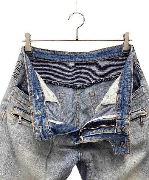BALMAIN（バルマン）BALMAIN (バルマン) デニムパンツ スカイブルー サイズ:SIZE 不明の古着・服飾アイテム