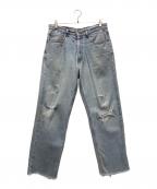 LEVI'Sリーバイス）の古着「デニムパンツ 刻印977 GUATEMALA製 00s」｜スカイブルー