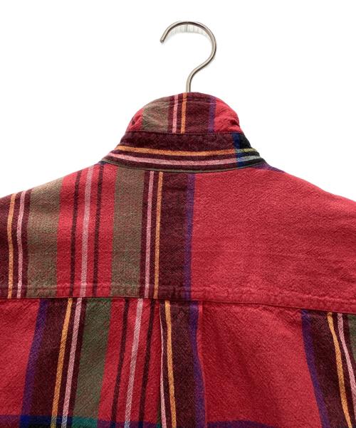 GAP（ギャップ）GAP (ギャップ) 90s OLD GAP タータンチェックフランネルシャツ マルチカラー サイズ:SIZE Mの古着・服飾アイテム