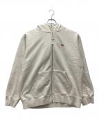 SUPREMEシュプリーム）の古着「ジップパーカー」｜アイボリー